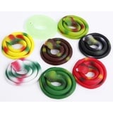 8 Stk Gummi Cobra Modell ,simuliertes Schlangenmodell Tier Streich ,für Halloween, April Fool's Day,Gruselige Requisiten ,Kinder,Garten ,Party, Gruselige Trick .