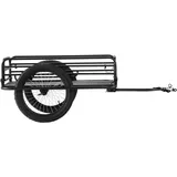 Mophorn Fahrrad-Lastenanhänger, 275 lbs Kapazität, robuster Fahrradwagen, faltbar und kompakt, Schnellverschluss, Universalkupplung, 20-Zoll-Räder,