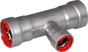 VSH PP T-Stück red. 3/4 x 1/2 x 3/4 Power Press,Stahl C9415, PWR9400303 - 773833...
