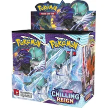 Pokémon Chilling Reign Booster Box Display