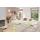 Cotta Ecksofa Komaris, Ecksofa, wahlweise mit RGB-LED-Beleuchtung und Bettfunktion/Bettkasten, weiß