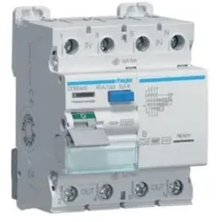 Hager Fehlerstromschutzschalter CFB640E