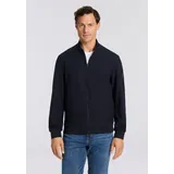 Boss Regular Fit Sweatjacke aus reiner Baumwolle Modell 'LISIMBA', Marine, L