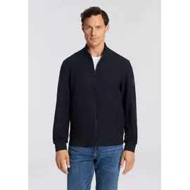 Boss Regular Fit Sweatjacke aus reiner Baumwolle Modell 'LISIMBA', Marine, L