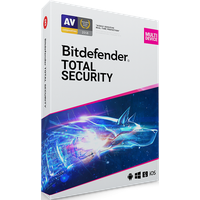 BitDefender Total Security 2024, 3 Geräte - 1 Jahr, Download