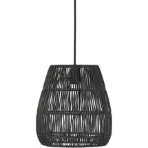 PR HOME OF SCANDINAVIA Saigon 1-flg. Ø 28 cm Rattan schwarz
