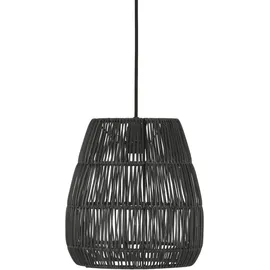 PR HOME OF SCANDINAVIA Saigon 1-flg. Ø 28 cm Rattan schwarz