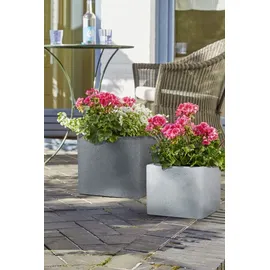 Scheurich C-Cube High Ø 26 x 69,8 cm Stony Black