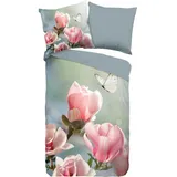 Good Morning Close Multi Baumwolle, B/L: ca. 155x220 cm atmungsaktiv, Schlaftextilien, Bettwäsche, Bettwäsche, Wendebettwäsche