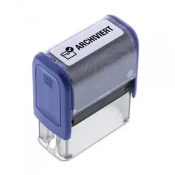 Lagertext Stempel Archiviert (Dormy Imprint 11) Textstempel