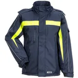 Planam Cosmic Regenjacke Unisex Marine/Gelb XL