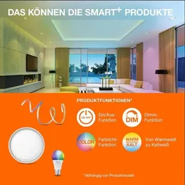 LEDVANCE SMART+ Deckenleuchte Kurt 30W 3550lm, CCT 2700K-6500K dimmbar, App, Google Alexa WiFi