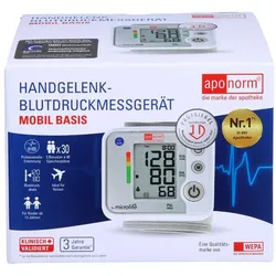 APONORM Blutdruckmessgerät Mobil Basis Handgelenk 1 St.