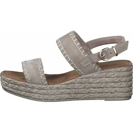 Marco Tozzi Da.-Sandalette für Damen, beige, Größe 41 EU