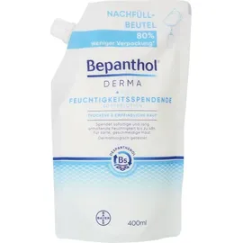 Bayer Bepanthol Derma feuchtigkeitsspendende Körperlotion Nachfüllbeutel 400 ml