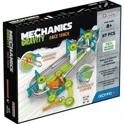 Geomag Mechanics: Schwerkraft-Rennstrecke Set - 67 Teile