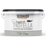 SEEBAUER diy® Design-Pastellfarbe PASTELLA (Old Papyrus 2,5 Liter) Edelmattes Beige, Wandfarbe für Innen