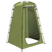 Tragbares Camping-Duschzelt, Pop-Up-Sichtschutzzelt, Outdoor-Toilettenzelt, Strandkleideraum, Umkleidekabine mit Tragetasche (Armeegrün)