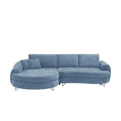 Twist Ecksofa  Ariana ¦ blau ¦ Maße (cm): B: 302