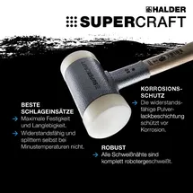 Halder Schonhammer Ø 70 mm 2215 g