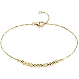 aniston jewelry & watches Armband "Schmuck Geschenk Armkette mit Kugeln", gelbgoldfarben, ANISTON JEWELRY & WATCHES, Armbänder, Damen, 19cm, Silber 925 (Sterlingsilber), Armband