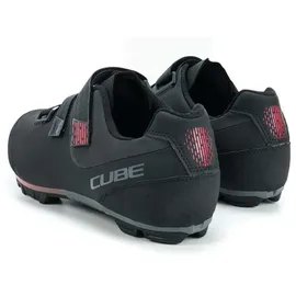 Cube PEAK Mountainbikeschuhe - black'n'red