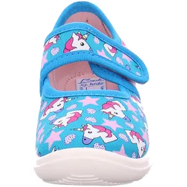 Beck M dchen Unicorn Slipper, Türkis, 25 EU