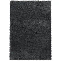 Ayyildiz Teppiche Fluffy 3500 Hochflorteppich 80 x 150 cm grau