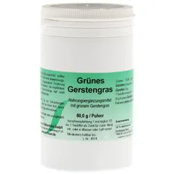 Gerstengras Pulver 80 g