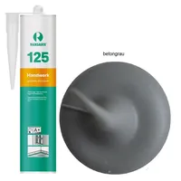 Ramsauer 125 Handwerk betongrau 1K Silikon Dichtstoff 310ml Kartusche