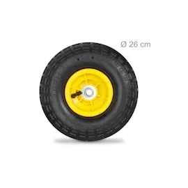 Relaxdays Sackkarrenrad 2er Set 3.5-4