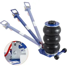 Vevor Wagenheber Stahlrohr 140-450 mm blau