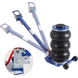Vevor Wagenheber Stahlrohr 140-450 mm blau