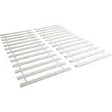 Homestyle4u Rollrost Kiefer naturbelassen 160 x 200 cm