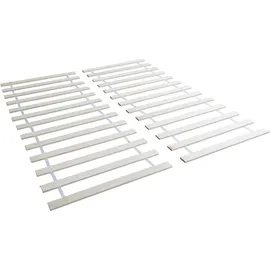 Homestyle4u Rollrost Kiefer naturbelassen 160 x 200 cm