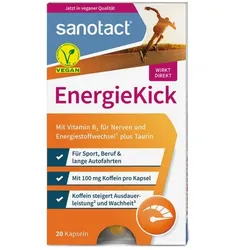 SANOTACT EnergieKick Kapseln 20 St