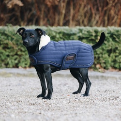 Kentucky Dogwear Hundedecke Dog Coat Pearls - Navy, XXL