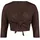 Zero Sweatjacke mit 3/4 Arm Braun 40