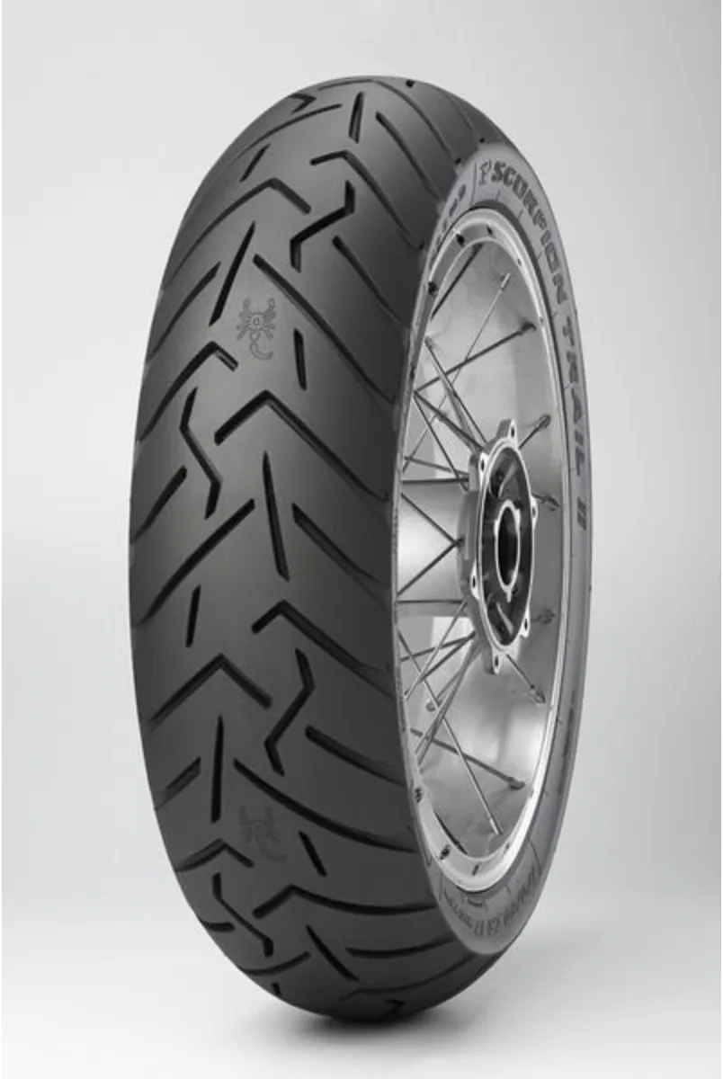 PIRELLI SCORPION TRAIL II 190/55ZR17 TL 75W, Pneu moto Arrière