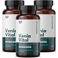 Solvisan® Venia Vital | Rutin, Steinklee, Rosskastanie Kapseln 3x120 St