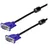 Akyga AK-AV-01 VGA-Kabel 1,80 m Schwarz