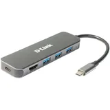 D-Link DUB-2333 5-in-1 USB-C Hub mit HDMI/Power Delivery