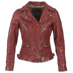 Oakwood  Lederjacken VIDEO  in Rot, EU 3XL