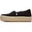 Damen Plattform Black Canvas 38 5 EU