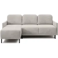 Selsey Ecksofa, Ecru, Textil, L-Form, 212x142 cm, Wohnzimmer, Sofas & Couches, Wohnlandschaften, Ecksofas