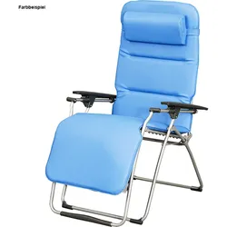 Ruheliege EEG-Stuhl bis 140 kg klappbar schwarz