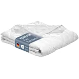 XDream Ganzjahresbettdecke medium | 140x200cm | XDREAM Pure | Steppdecke für alle Jahreszeiten - Weiß