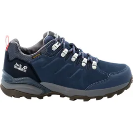 Jack Wolfskin Damen Refugio Texapore Low Schuhe (Größe 39, blau)