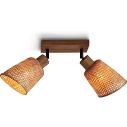 GOOD & MOJO Deckenleuchte "JAVA", braun, Ø 15,00cm H: 24,00cm, Lampen, Nachhaltig