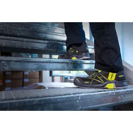 Haix CONNEXIS Safety T S1 Low grey-citrus - UK 10 EU 45